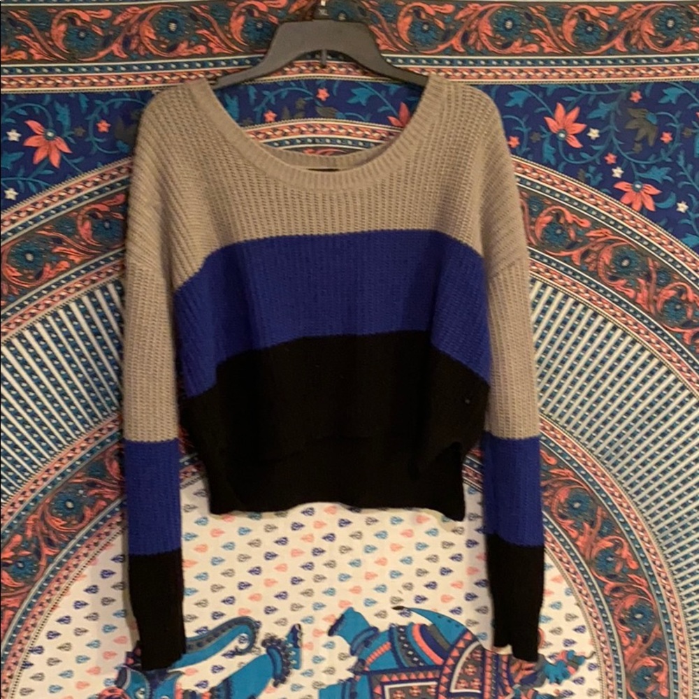 striped sweater